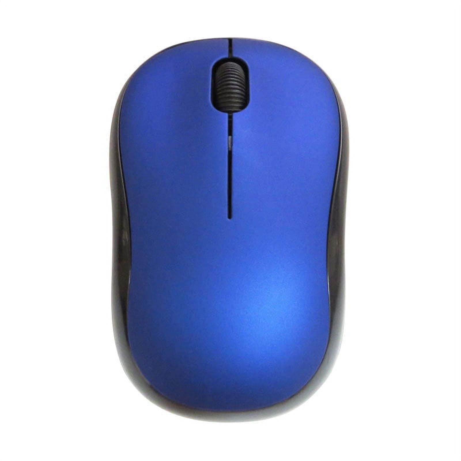Logitech Compact Wireless Mouse, 2.4 GHz with USB Unifying Receiver, Optical Tracking, Blue, Walmart Exclusive