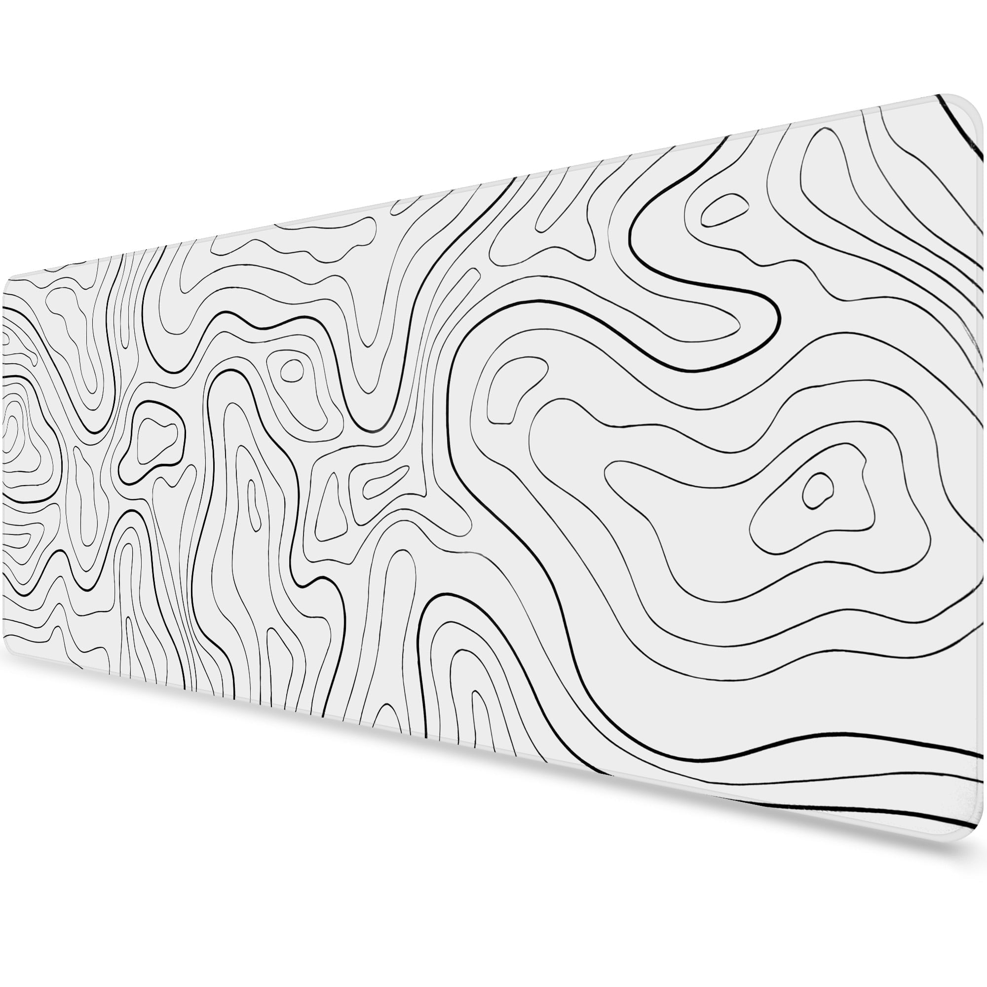 Gaming Mouse Pad, EEEkit Large Mousepad Rubber Base Desk Mat with Stitched Edges, 31.5x11.8in