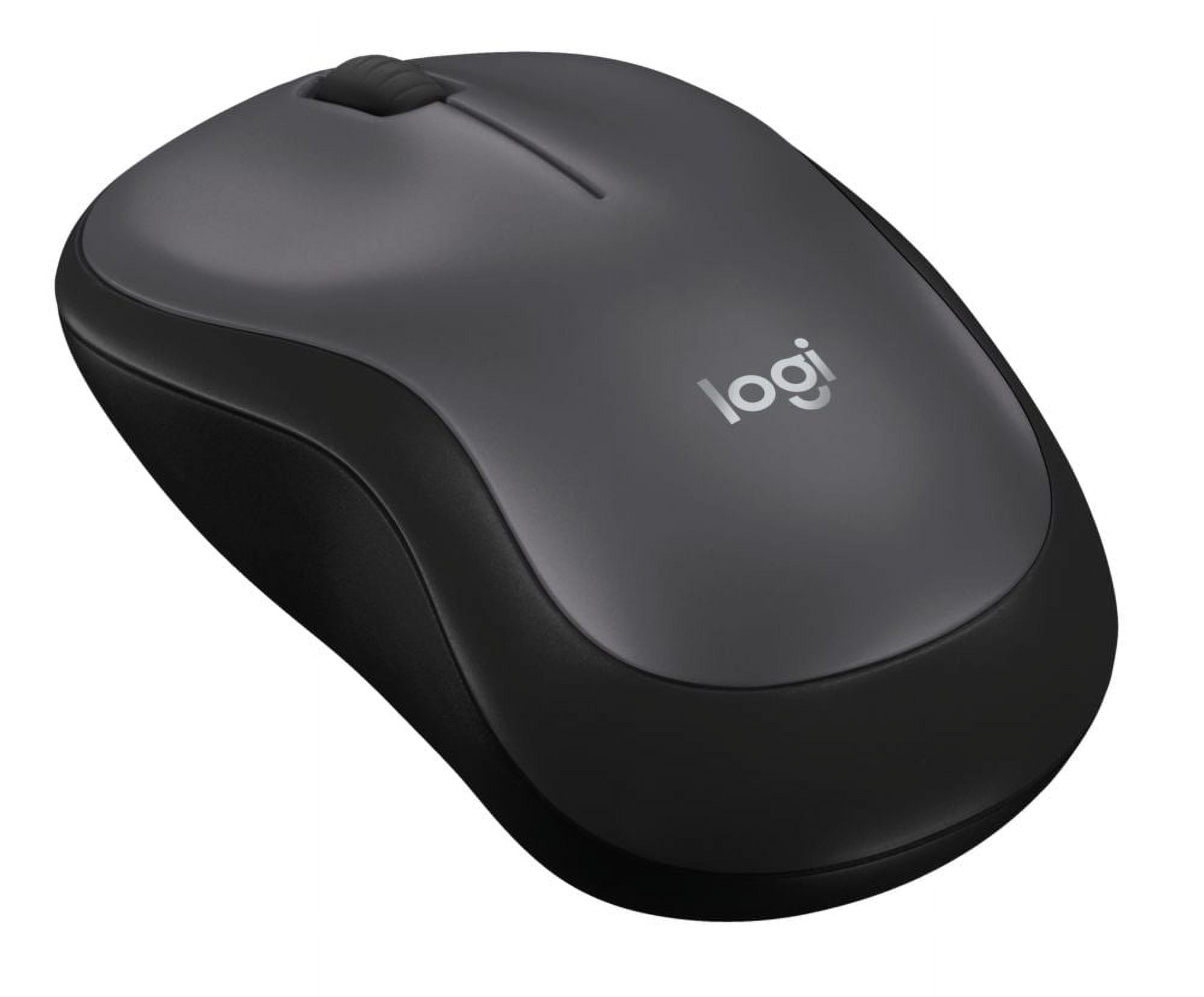 Logitech Silent Wireless Mouse, Black, Walmart Exclusive
