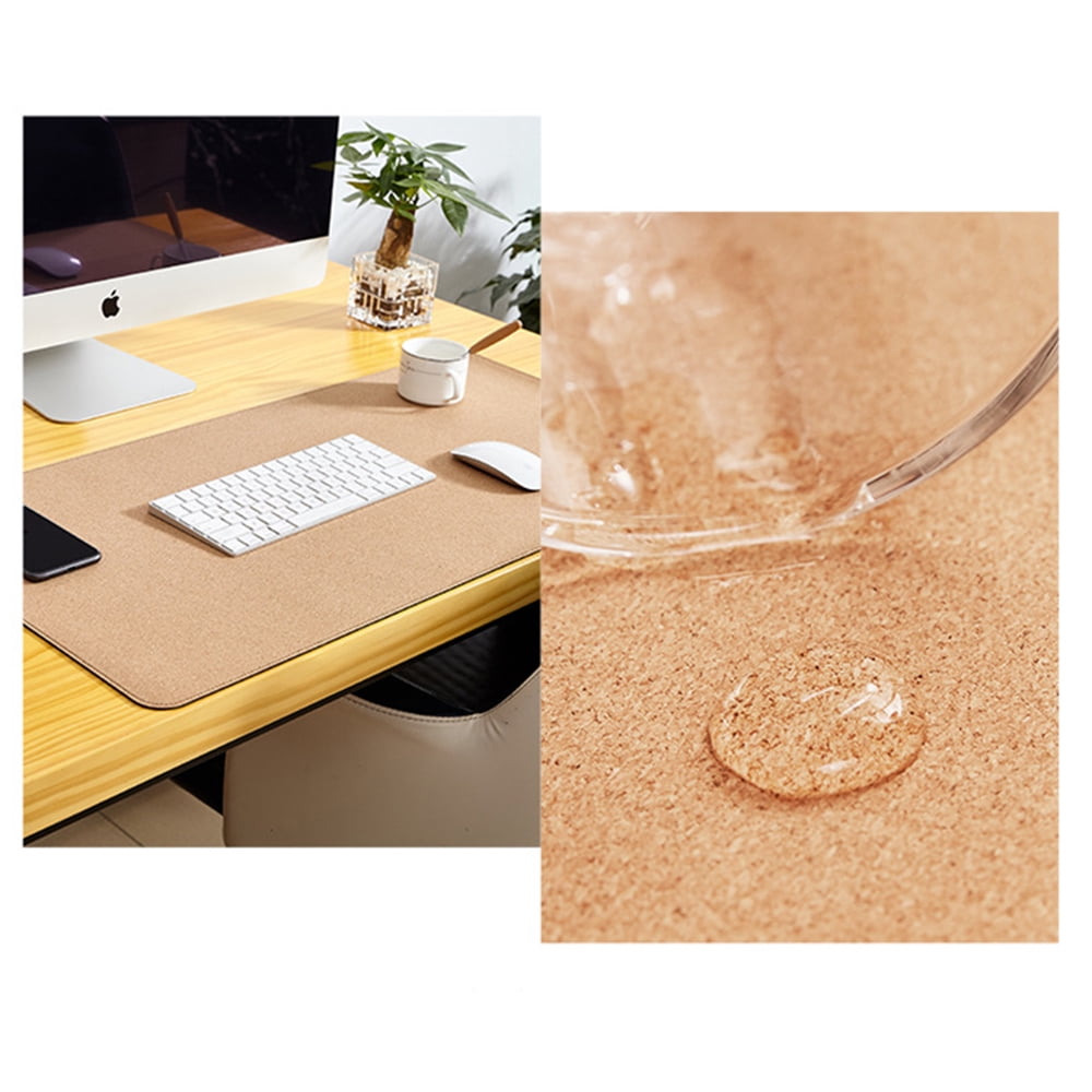 Desk Pad, 23.6 X11.8 in Extended Gaming Mouse Pad, Desk Keyboard Mat, Waterproof Desk Writing Pad, Desk Pad Protector for Office and Home,Pink